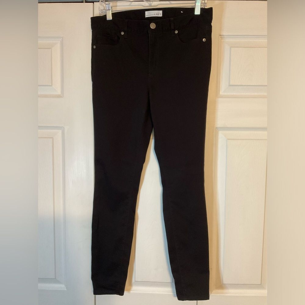 Loft Black Pants Legging‎ Size 29 8